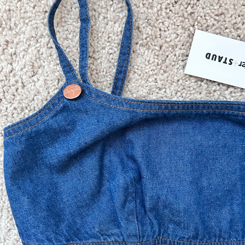 Wrangler+Staud The Jean bikini top. M - Picture 7 of 14